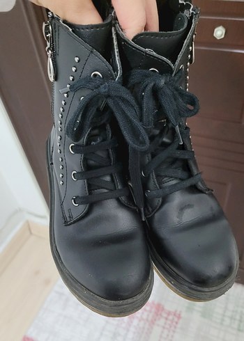 kinetix Siyah Bağcıklı Bot - Görsel 2