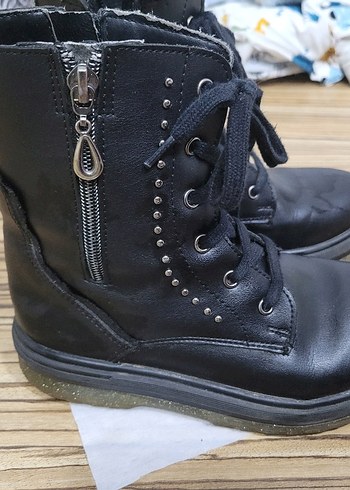 kinetix Siyah Bağcıklı Bot - Görsel 4