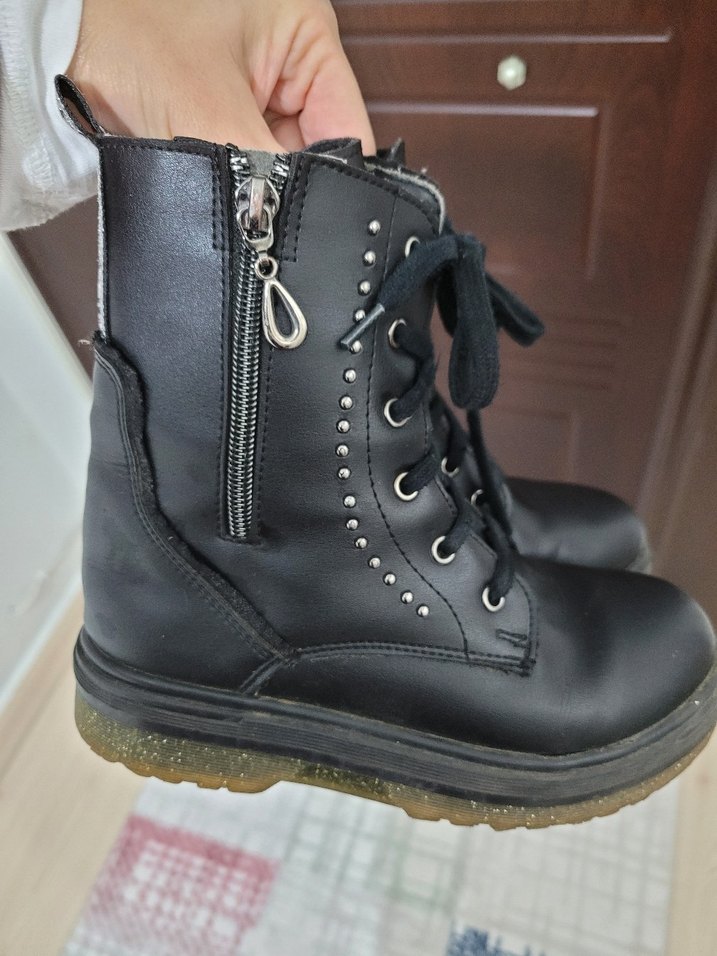 kinetix Siyah Bağcıklı Bot - Görsel 3