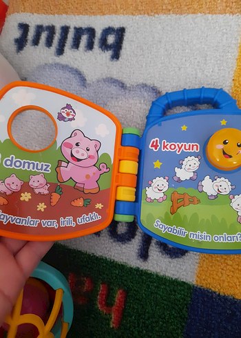  Beden Fisher Price Çok Renkli Eğitici Çiftlik Oyuncağı