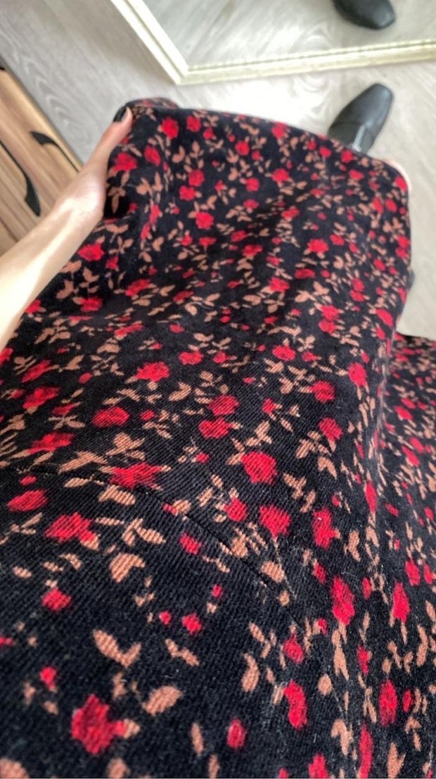 Kadife elbise - Görsel 2