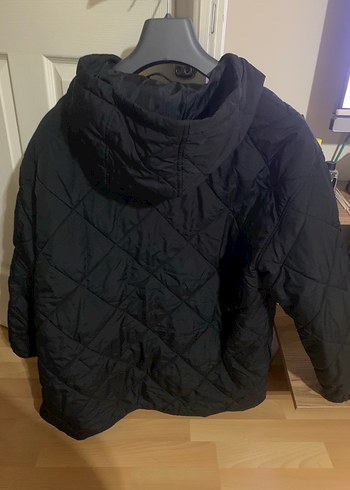 LC Waikiki Düğmeli Siyah Street Wear Kadın Ceket