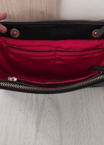 Deri Fermuarlı Kadın Portföy Çanta - Görsel 3