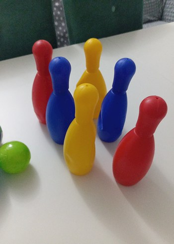 Renkli Bowling Oyuncak Seti - Görsel 2