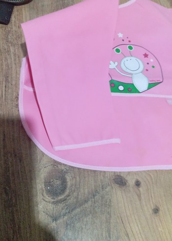 Pembe Baskılı boyama önlüğü - Görsel 2