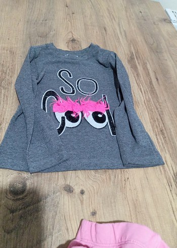 Kız Çocuk Pembe Streç Tayt toplu fiyatı - Görsel 16