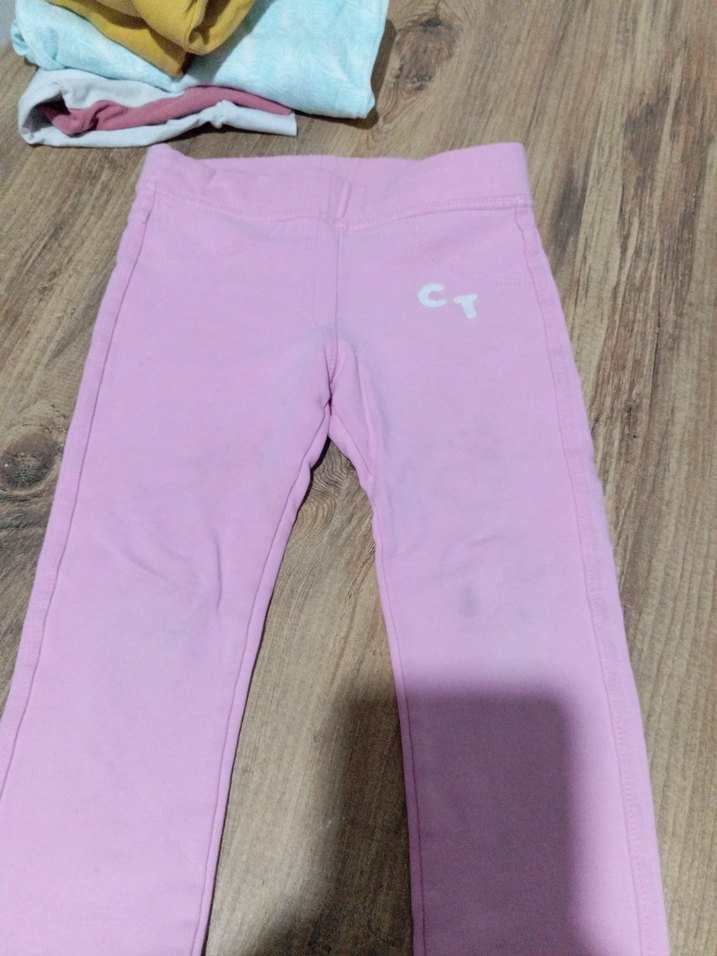 Kız Çocuk Pembe Streç Tayt toplu fiyatı - Görsel 3