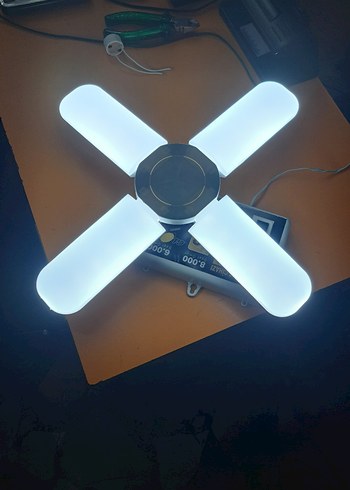 AC Lighting 4 Kanatlı LED Ampullu - Görsel 2