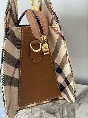 Beden altın Renk Burberry kol çanta