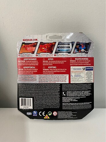 Bakugan Translucent Darkus Dharak