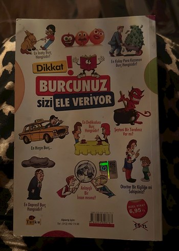 Dikkat! Burcunuz Sizi Ele Veriyor - Mizah Kitabı - Görsel 2