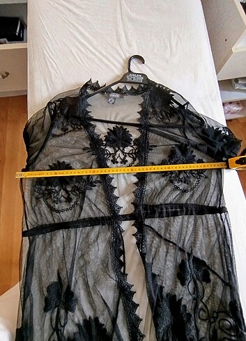 Transparan plaj elbise - Görsel 7