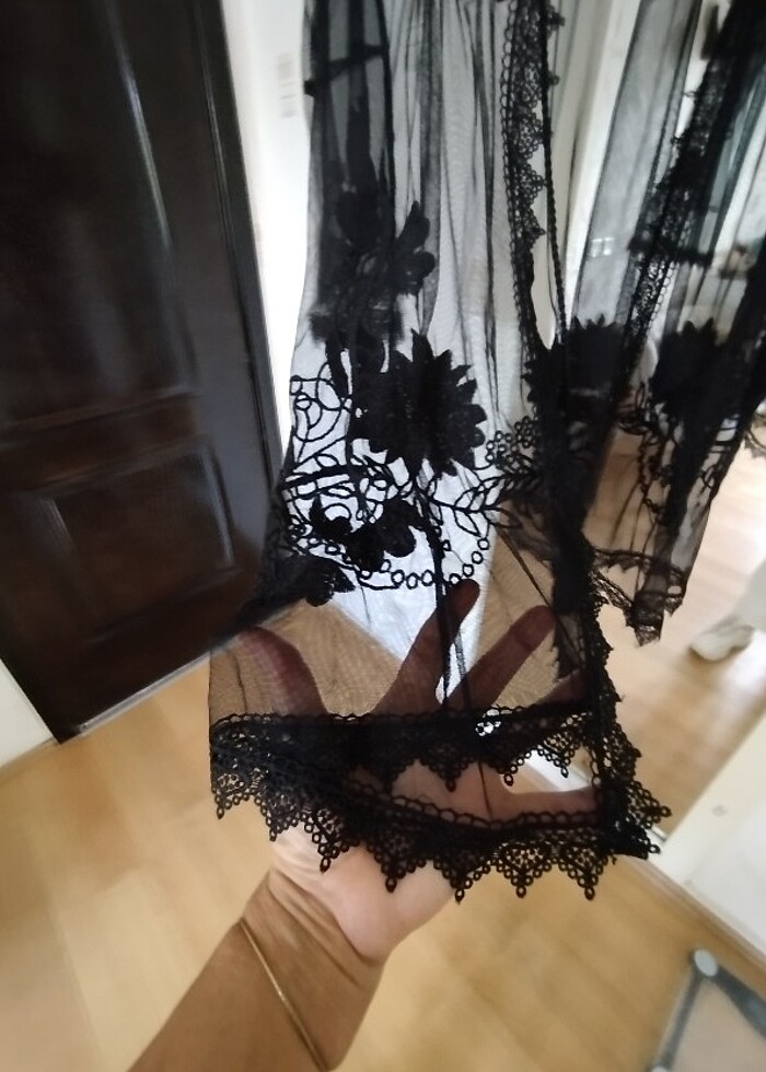 Transparan plaj elbise - Görsel 3