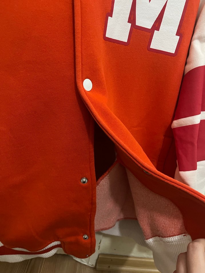 Kırmızı Beyzbol Tarzı Kadın Ceket - Görsel 2