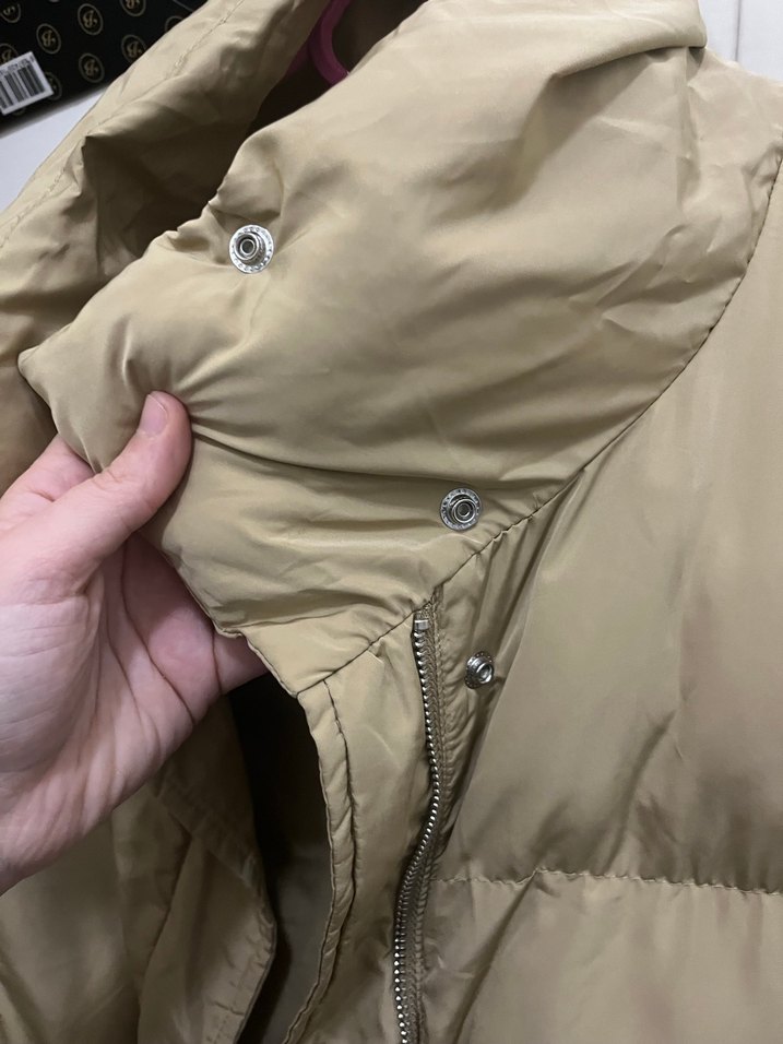 Bej Düğmeli Midi Kadın Yelek - Görsel 5