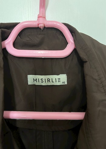 Kahverengi Uzun Kuşaklı Kadın Trençkot - Görsel 4