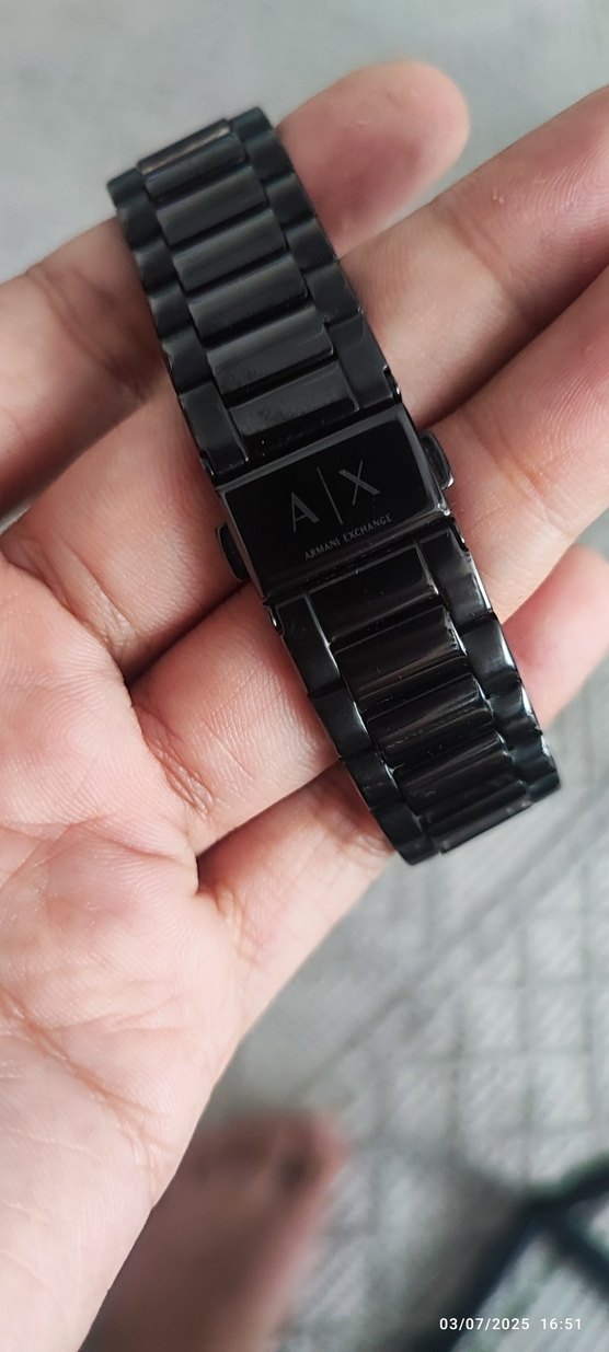 Armani Exchange Erkek Siyah Kol Saati - Görsel 3