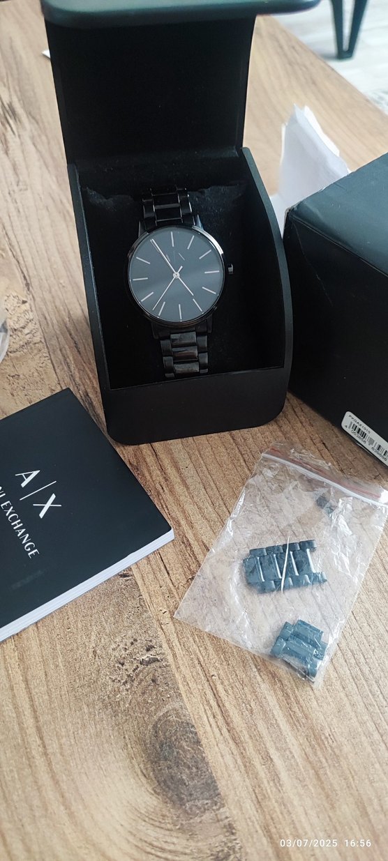 Armani Exchange Erkek Siyah Kol Saati - Görsel 5