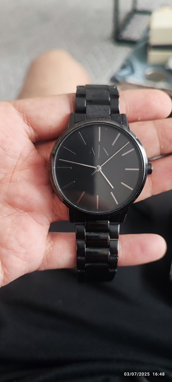 Armani Exchange Erkek Siyah Kol Saati - Görsel 4