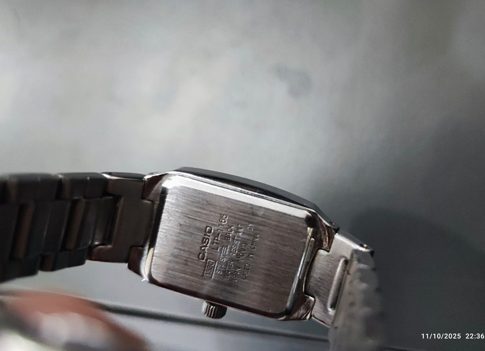 Casio Siyah Minimalist kadın Saat - Görsel 4