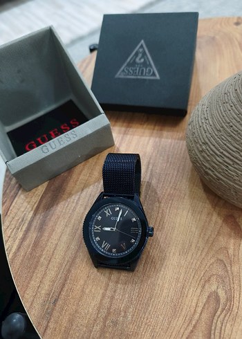 Guess erkek Modern Klasik Mavi Saat - Görsel 3