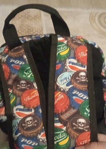 erkek cocuk Çok Renkli Baskılı Sırt Çantası - Görsel 3