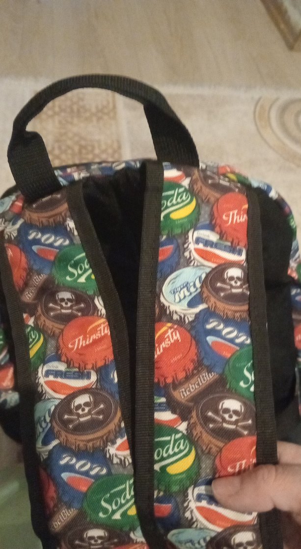 erkek cocuk Çok Renkli Baskılı Sırt Çantası - Görsel 3