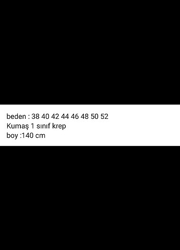 48 Beden siyah Renk Ferace