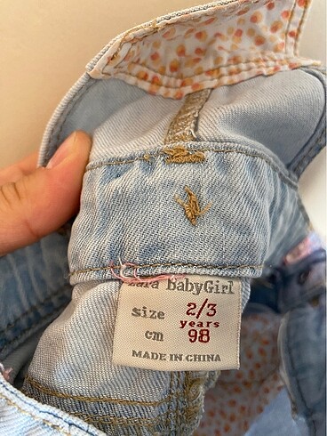 24-36 Ay Beden Zara çocuk salopet
