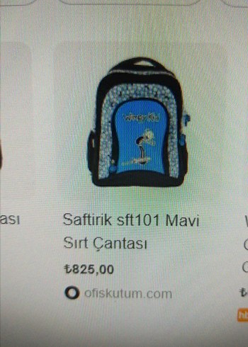 Wimpy Kid Desenli Renkli Mavi Çocuk Okul Çantası - Görsel 11