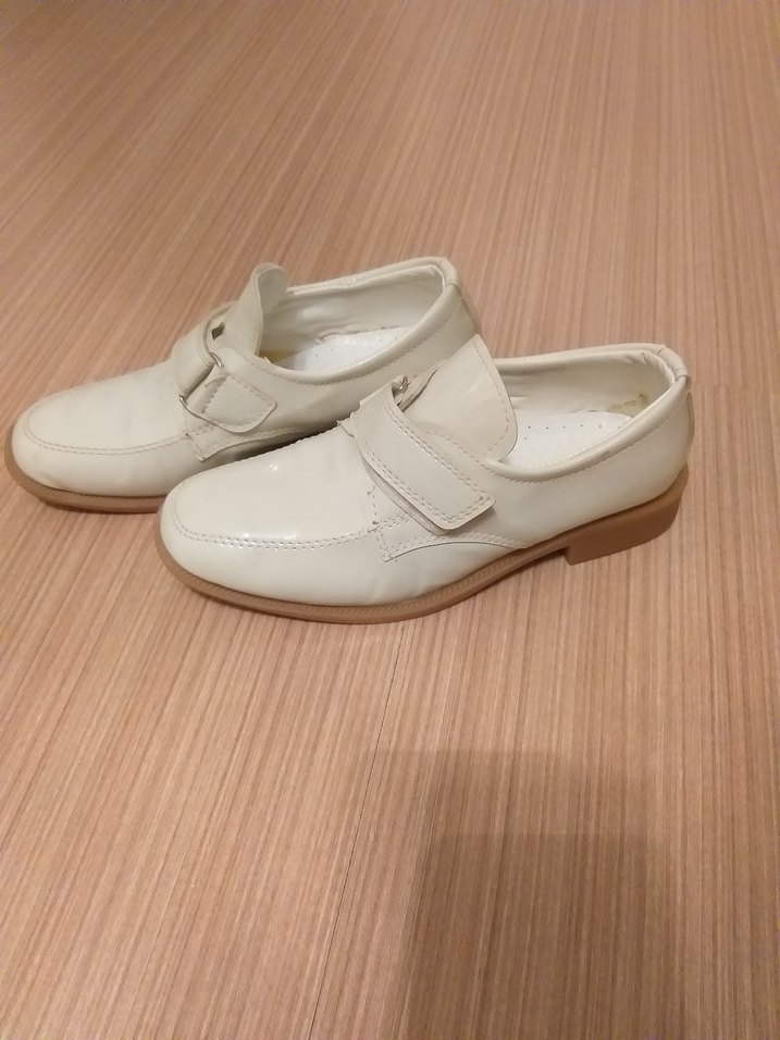 Krem Renk Tokalı Erkek Özel Gün Ayakkabısı - Görsel 2