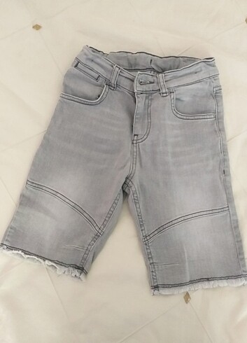 DeFacto 6/7 yaş gri kot şort  - Görsel 7