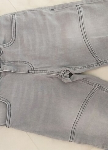 DeFacto 6/7 yaş gri kot şort  - Görsel 9