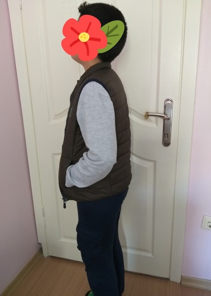 Soobe marka 10 yaş haki yelek - Görsel 5