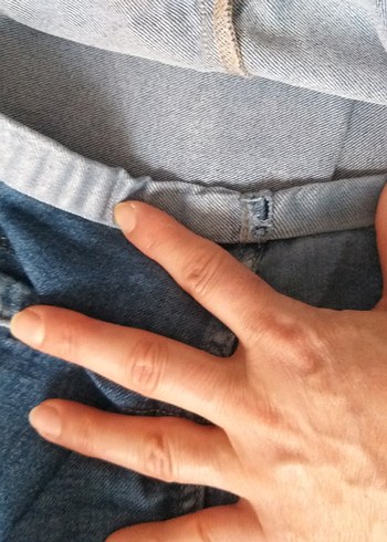 H&M Denim licralı şort - Görsel 9