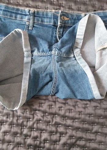 H&M Denim licralı şort - Görsel 7