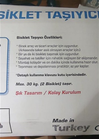 ACS 2'li Bisiklet Taşıyıcı - Görsel 7