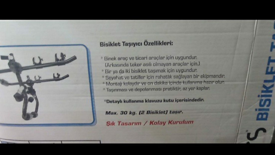 ACS 2'li Bisiklet Taşıyıcı - Görsel 4