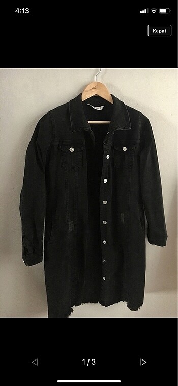 siyah kot ceket