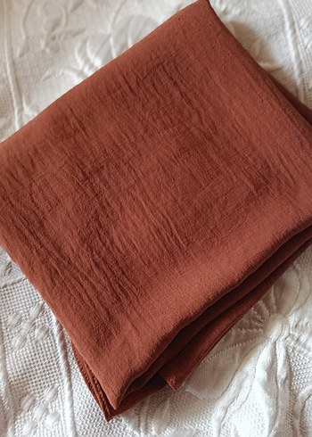 kiremit Keten Bohem Kadın Şal - Görsel 3