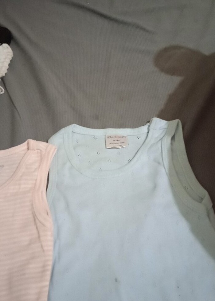 Bebek badi ikili pamuklu - Görsel 2