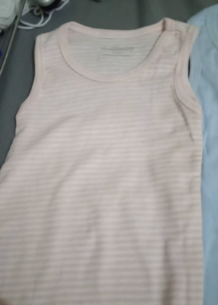 Bebek badi ikili pamuklu - Görsel 3