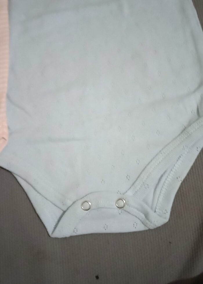 Bebek badi ikili pamuklu - Görsel 4