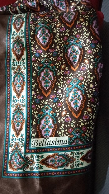 Beden Yazma eşarp el işi