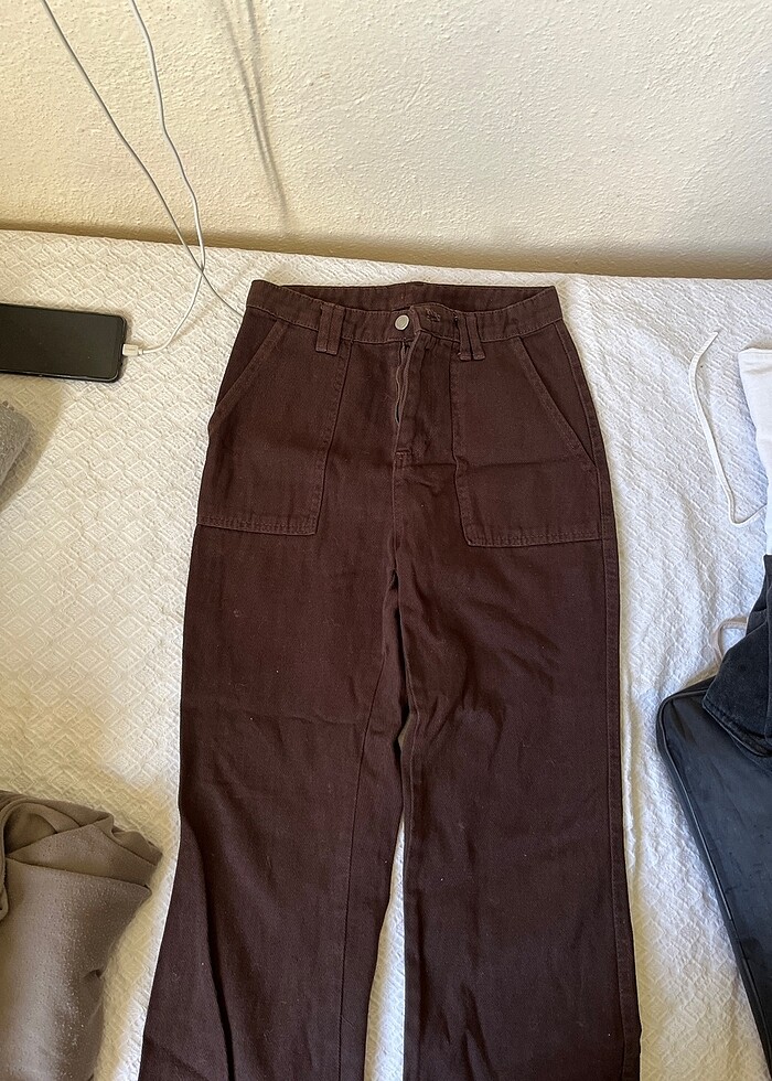 Kahverengi pantolon - Görsel 2