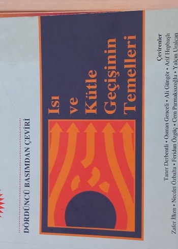 Isı ve Kütle Geçişinin Temelleri Kitabı
