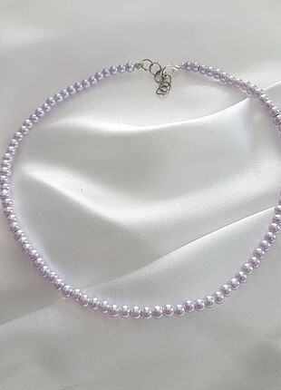 Lila Minimal Kolye