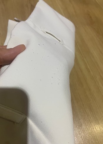 Zara Beyaz Mini Kumaş Kadın şort etek