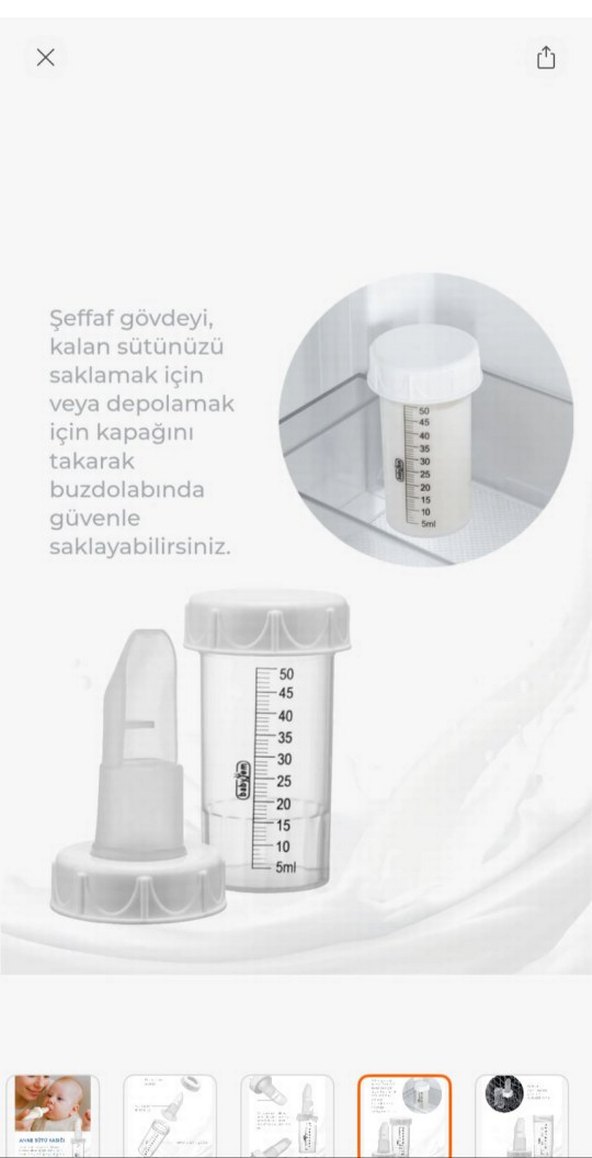 Babyjem kaşık biberon - Görsel 2