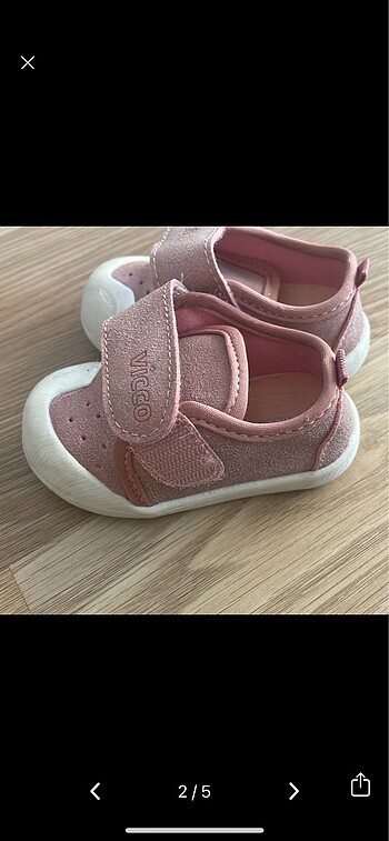 Vicco Vicco kiz bebek ilk adim ayakkabisi